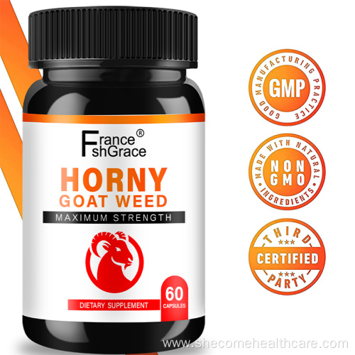 maca root Vegetarian Capsules Horny Goat Weed Capsules